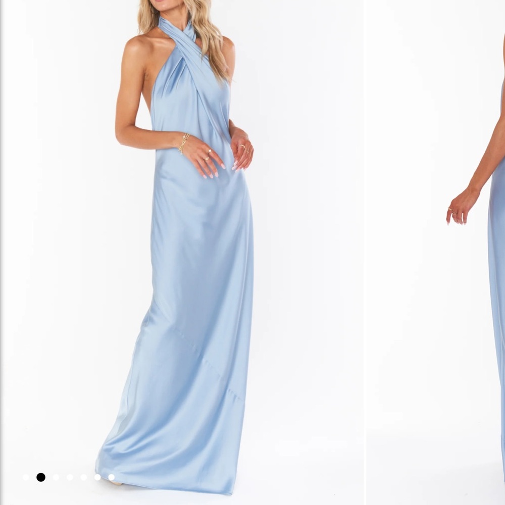 Jasmine Halter Maxi Dress- Show me your mumu